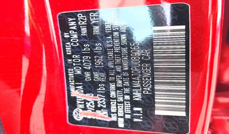 
HYUNDAI ELANTRA HYBRID BLUE, 2023 full									