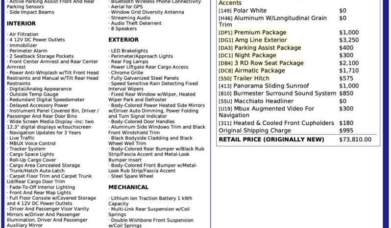 
MERCEDES-BENZ GLE 450 4MATIC, 2020 (2019) full									