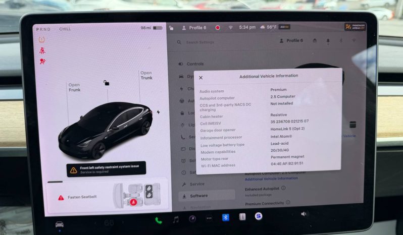 
TESLA MODEL 3 LR RWD, 2018 full									