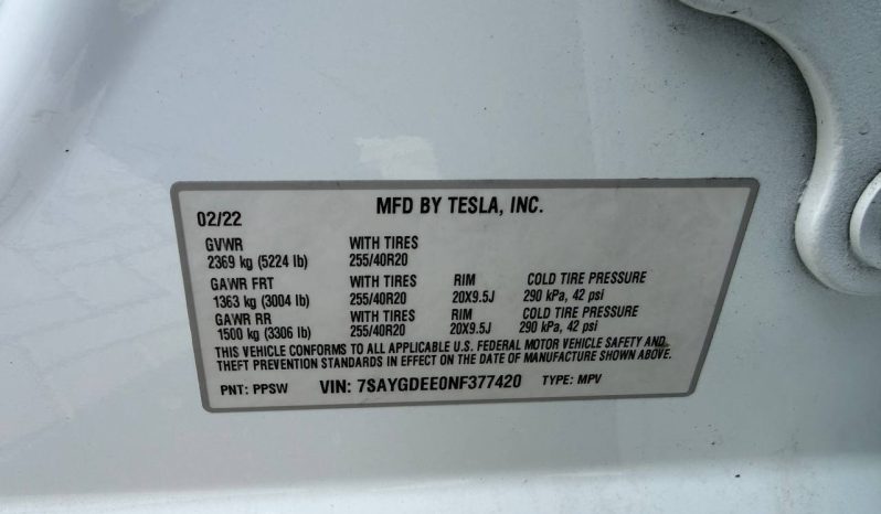 
TESLA MODEL Y LR DM, 2022 full									