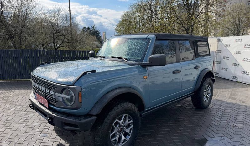 
FORD BRONCO BASE, 2021 full									