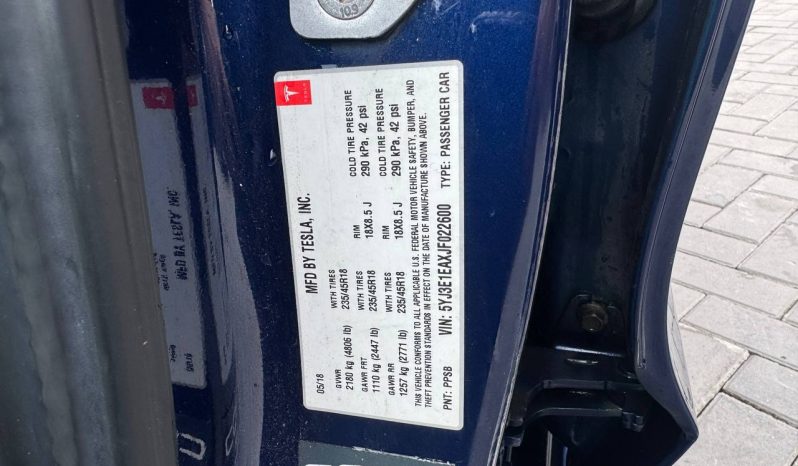 
TESLA MODEL 3 LR RWD, 2018 full									