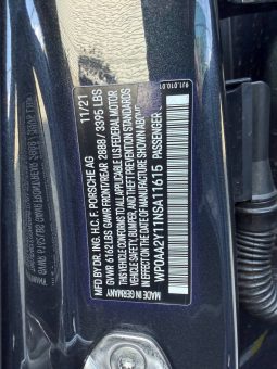 
PORSCHE TAYCAN, 2021 full									