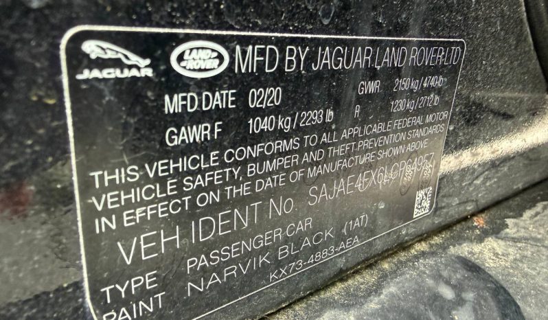 
JAGUAR XE S, 2020 full									