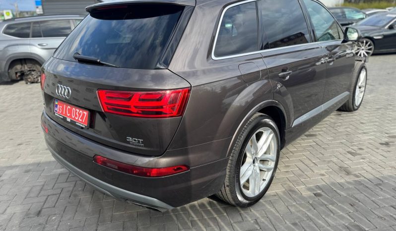 
AUDI Q7 PRESTIGE, 2018 full									