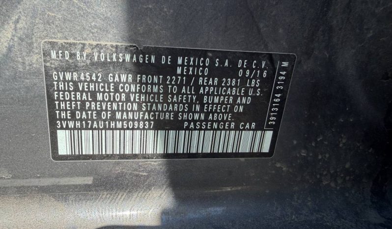 
VOLKSWAGEN GOLF ALLTRACK S, 2017(2016) full									