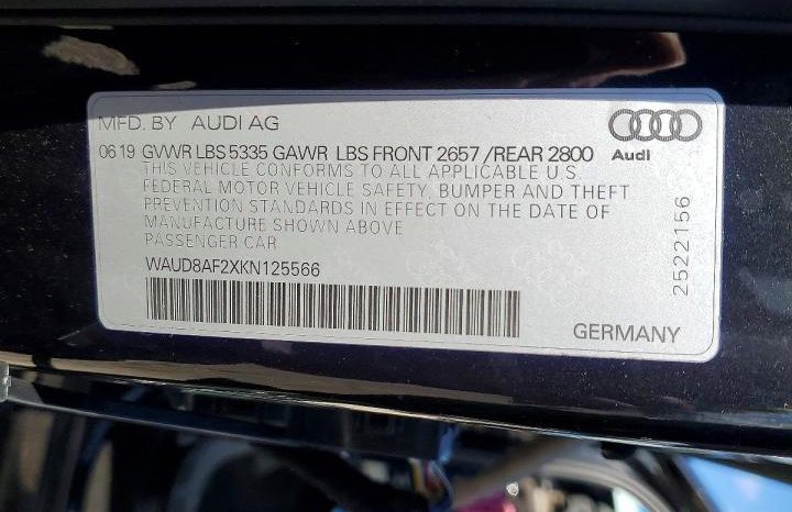 
AUDI A6 PREMIUM, 2019 full									