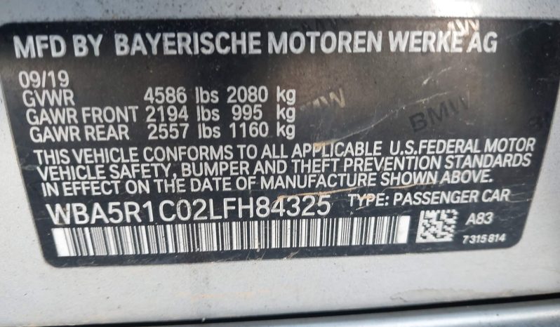 
BMW 330I, 2020 (2019) full									