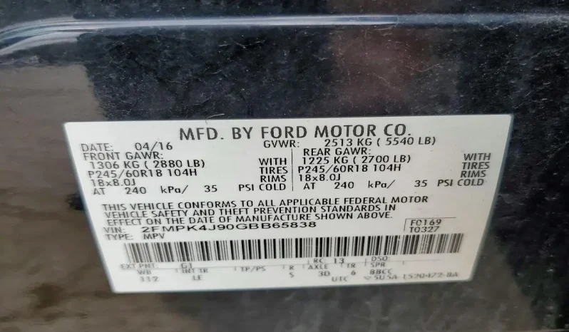 
FORD EDGE SEL, 2016 full									
