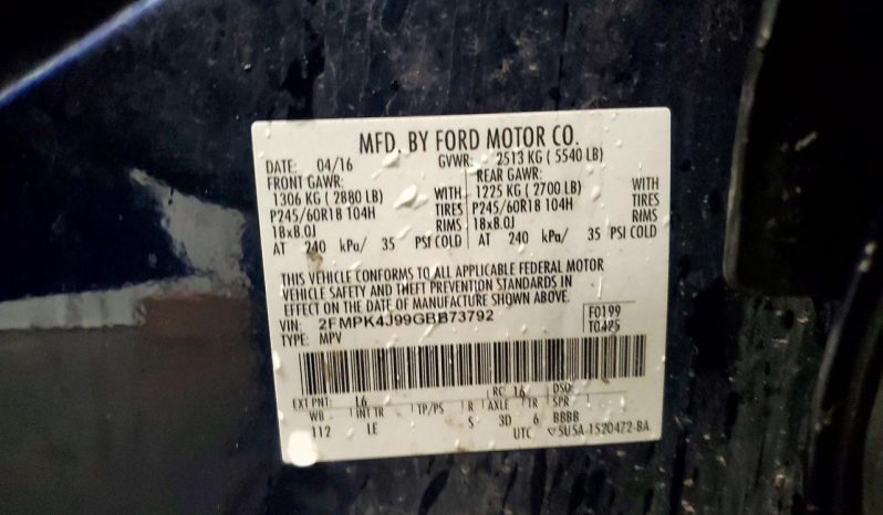 
FORD EDGE SEL, 2016 full									