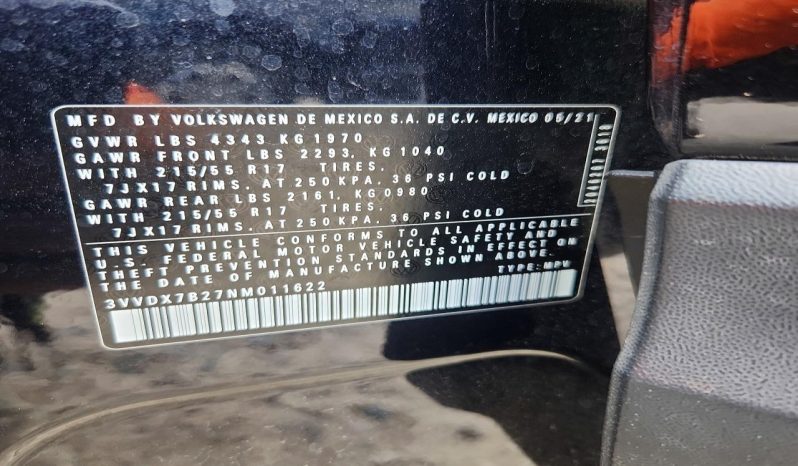 
VOLKSWAGEN TAOS S, 2022 (2021) full									