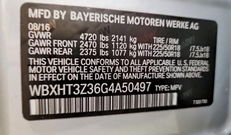 
BMW X1 XDRIVE28I, 2016 full									