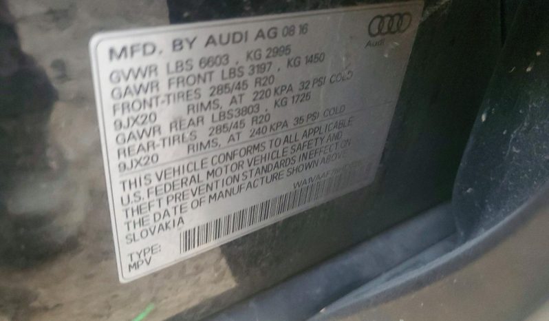 
AUDI Q7 PRESTIGE, 2017 (2016) full									
