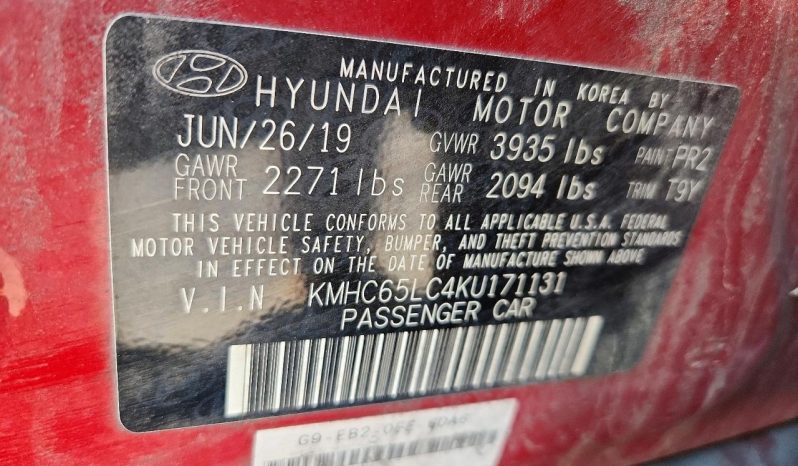 
HYUNDAI IONIQ HYBRID BLUE, 2019 full									