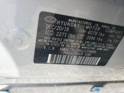 
HYUNDAI IONIQ SEL, 2019 (2018) full									