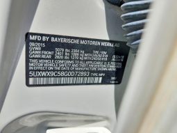 
BMW X3 XDRIVE28I, 2016 (2015) full									
