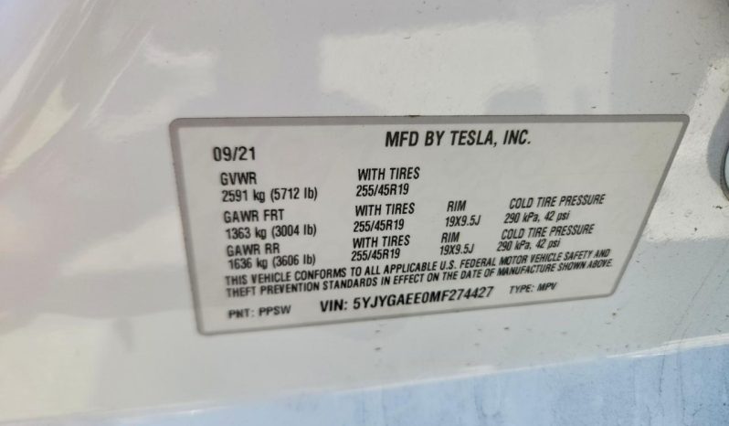 
TESLA MODEL Y LR DM, 2021 full									