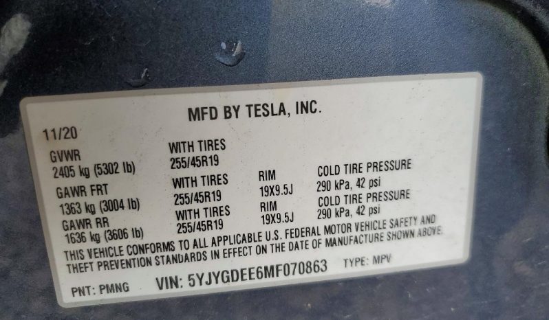 
TESLA MODEL Y LR DM, 2021 (2020) full									