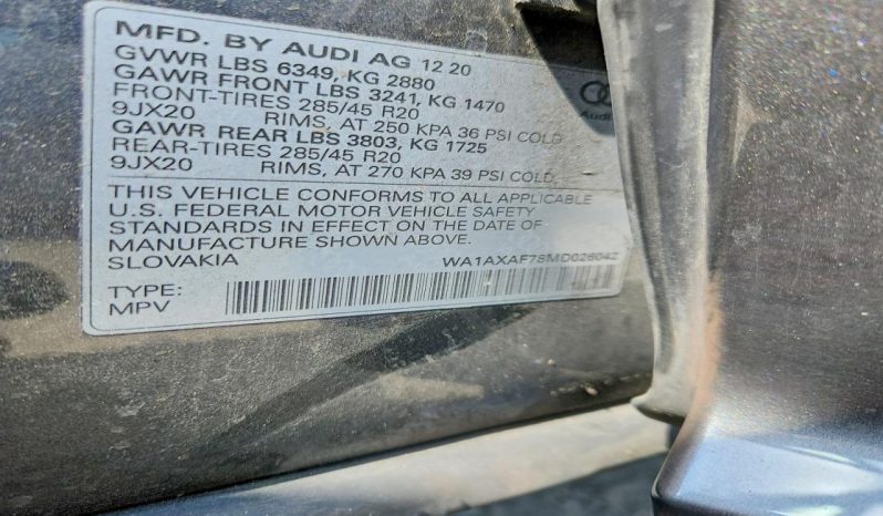 
AUDI Q7 PREMIUM, 2021 (2020) full									