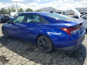 HYUNDAI ELANTRA HYBRID BLUE, 2021