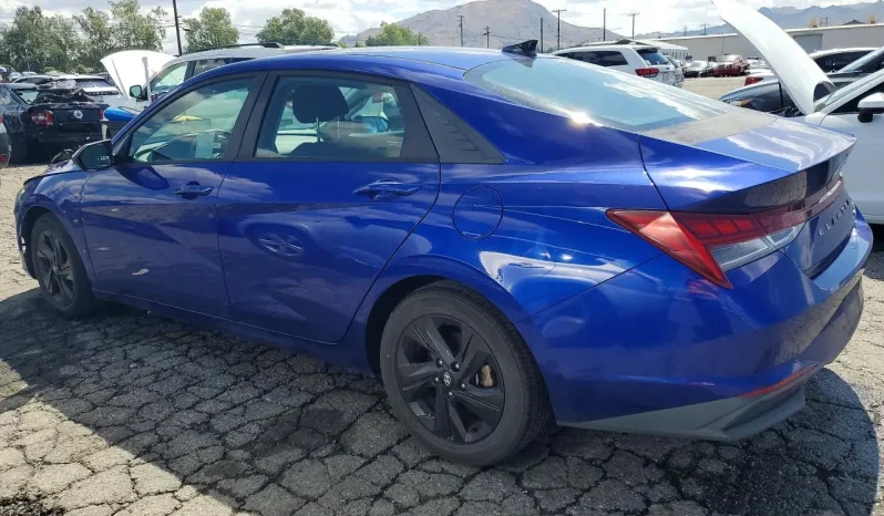 
HYUNDAI ELANTRA HYBRID BLUE, 2021 full									