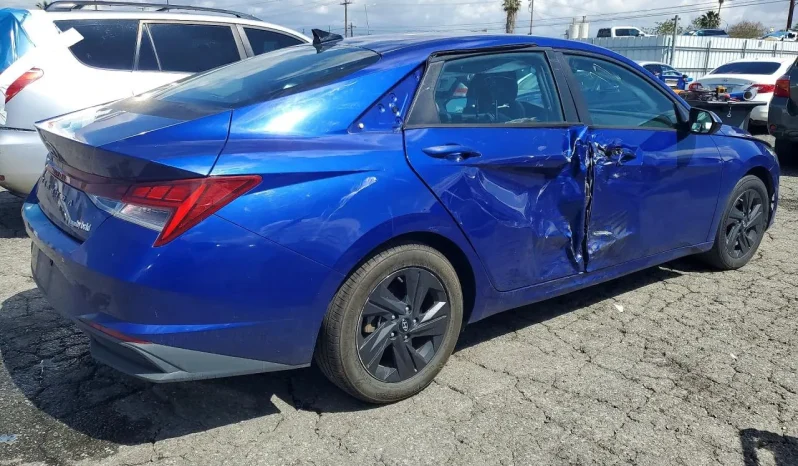 
HYUNDAI ELANTRA HYBRID BLUE, 2021 full									