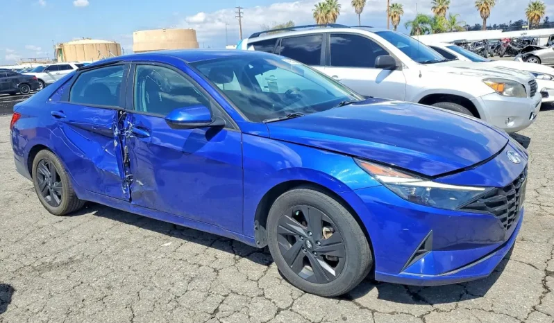 
HYUNDAI ELANTRA HYBRID BLUE, 2021 full									