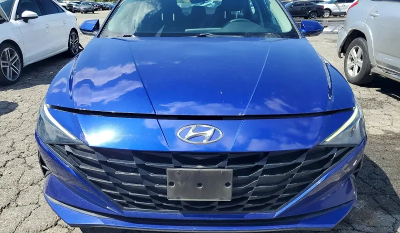 
HYUNDAI ELANTRA HYBRID BLUE, 2021 full									