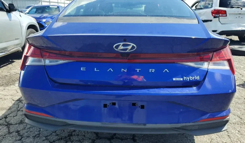 
HYUNDAI ELANTRA HYBRID BLUE, 2021 full									