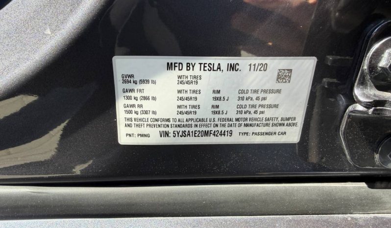 
TESLA MODEL S LR+, 2021 (2020) full									