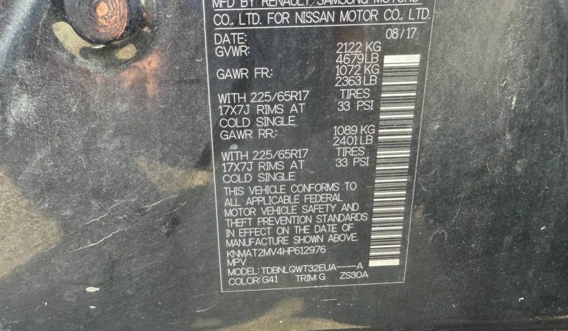 
NISSAN ROGUE SV, 2017 full									