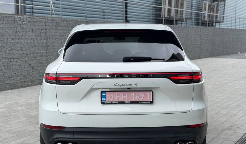 
PORSCHE CAYENNE S, 2019 full									
