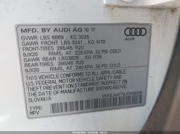 
AUDI Q7 3.0T PREMIUM, 2018 (2017) full									