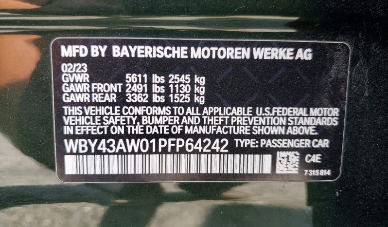 
BMW I4 EDRIVE 35, 2023 full									