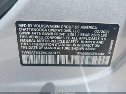 
VW PASSAT SE, 2021 full									
