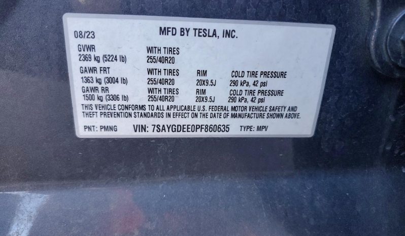 
TESLA MODEL Y LR DM, 2023 full									