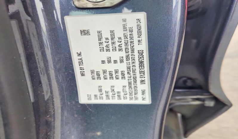 
TESLA MODEL 3 LR DM, 2022 full									