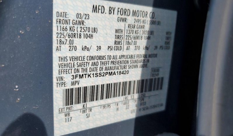 
FORD MUSTANG MACH-E SELECT, 2023 full									