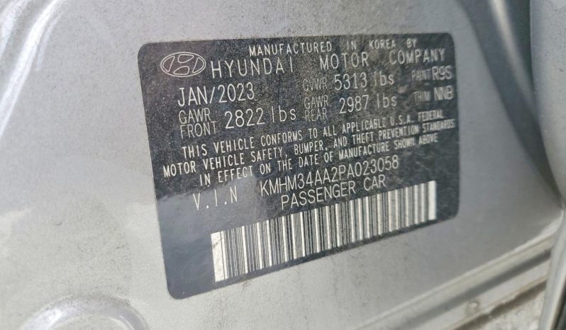 
HYUNDAI IONIQ 6 SEL, 2023 full									