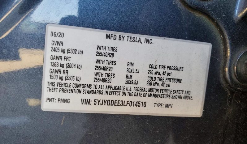 
TESLA MODEL Y LR DM, 2020 full									