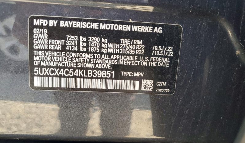 
BMW X7 XDRIVE50I, 2019 full									