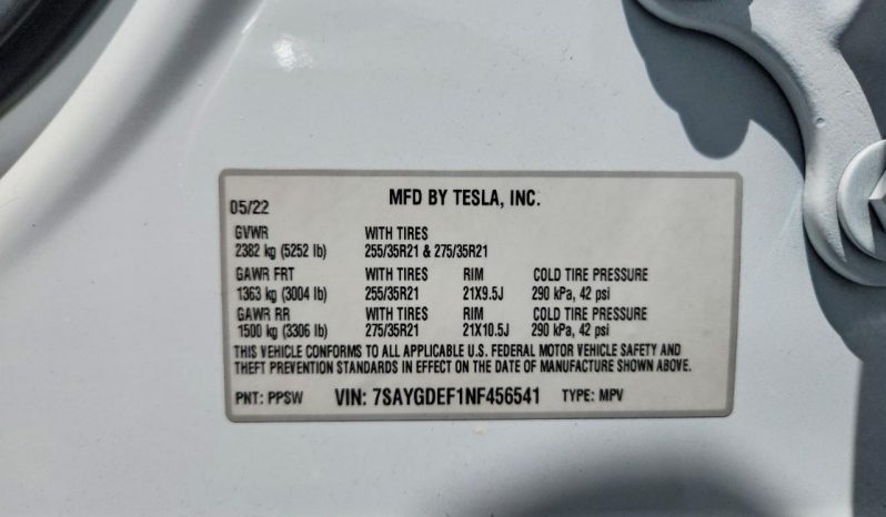 
TESLA MODEL Y PERFORMANCE, 2022 full									