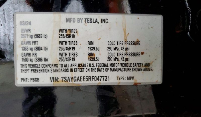 
TESLA MODEL Y LR DM, 2024 full									