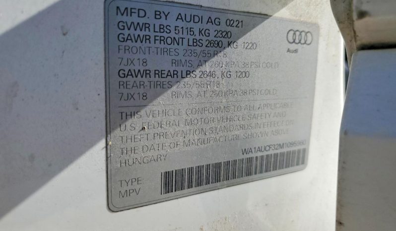
AUDI Q3 PREMIUM 40, 2021 full									