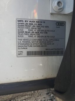 
AUDI Q7 PREMIUM PLUS, 2018 full									