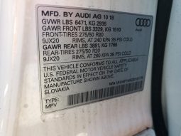 
AUDI Q8 PREMIUM, 2019 (2018) full									