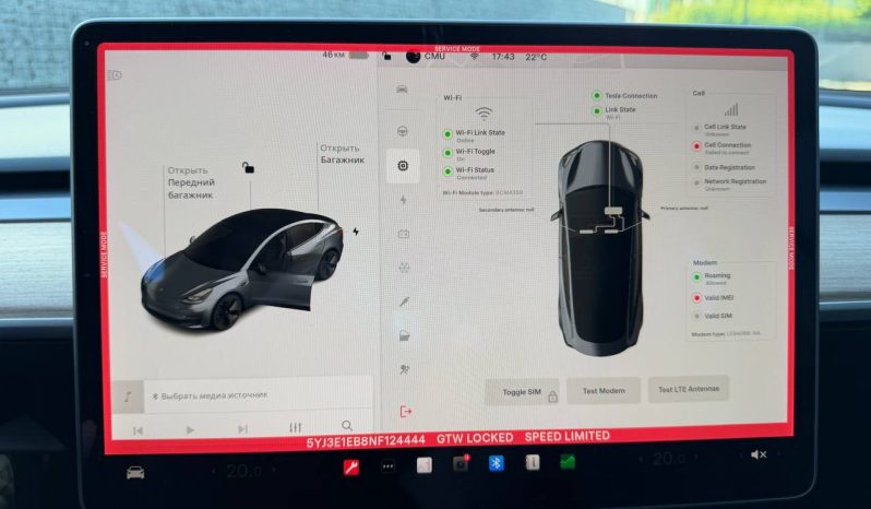 
TESLA MODEL 3 LR DM, 2022(2021) full									