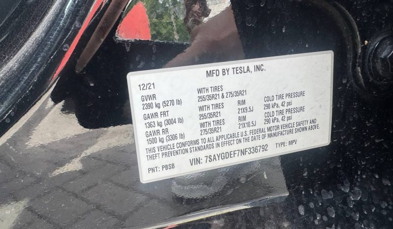 
TESLA MODEL Y PERFORMANCE, 2022 (2021) full									