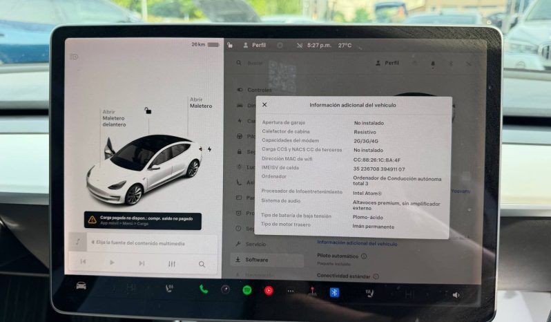 
TESLA MODEL 3 MR RWD, 2019 full									
