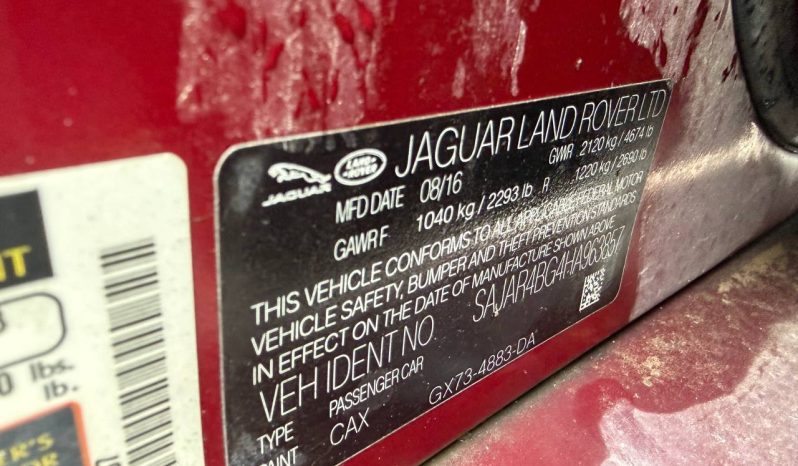 
JAGUAR XE, 2017 (2016) full									